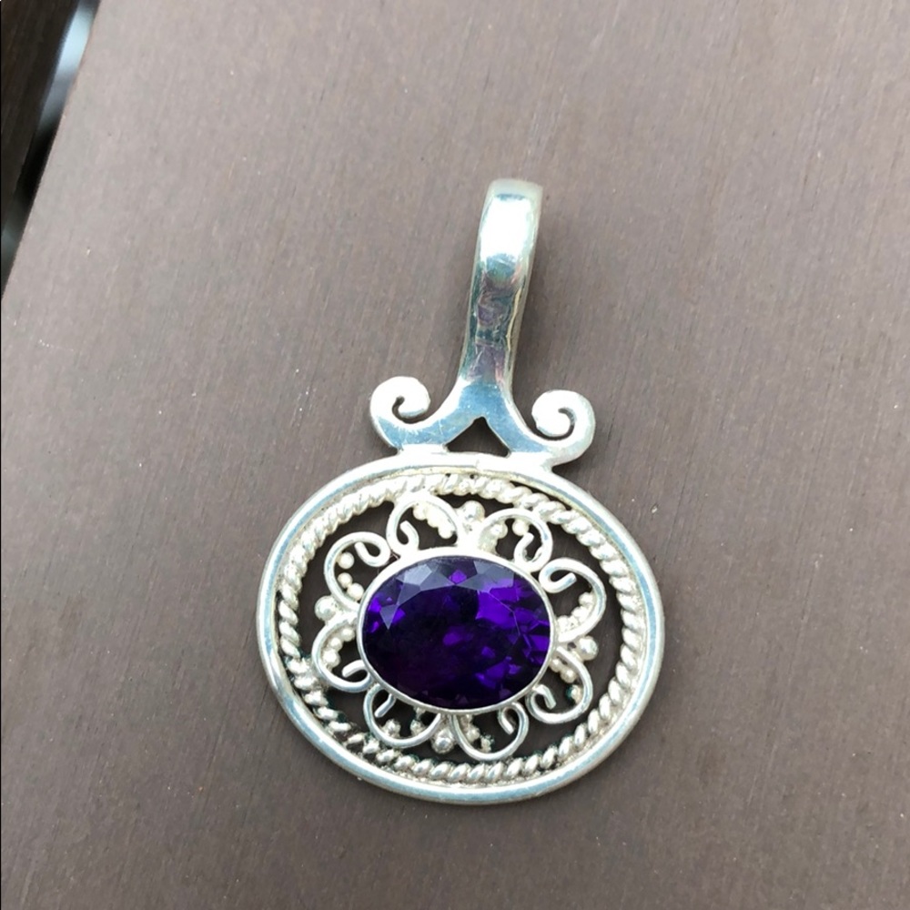 Amethyst pendant